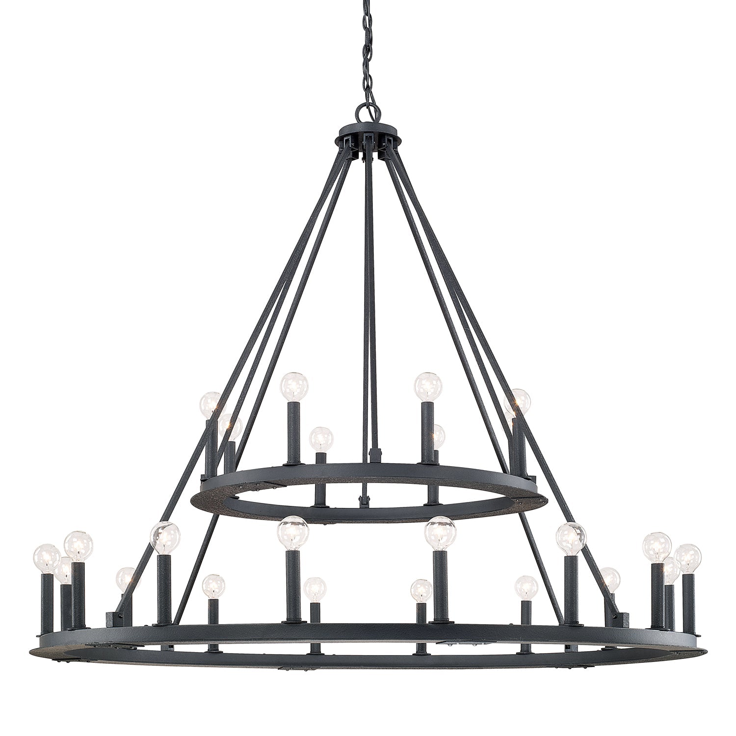 Lustre Pierce à 24 lumières