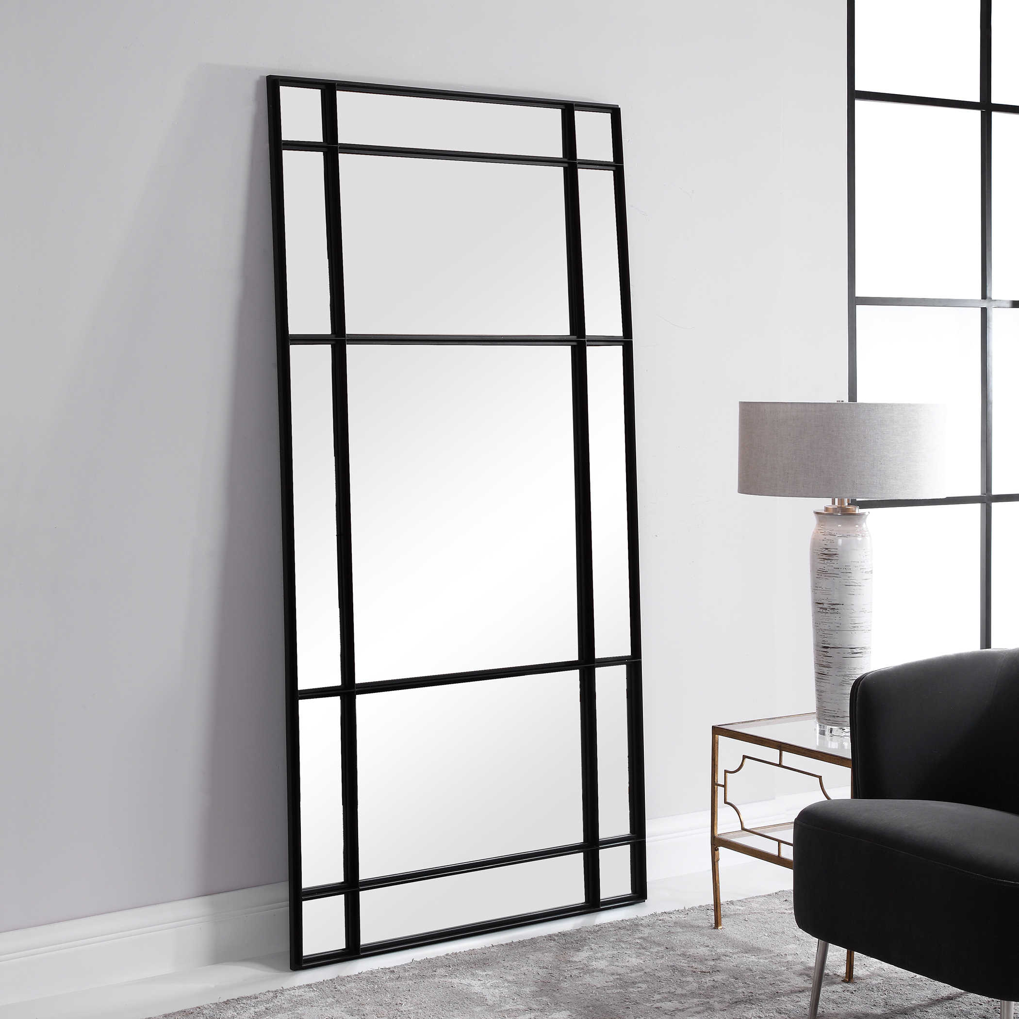 Miroir en fer d'euphorbe