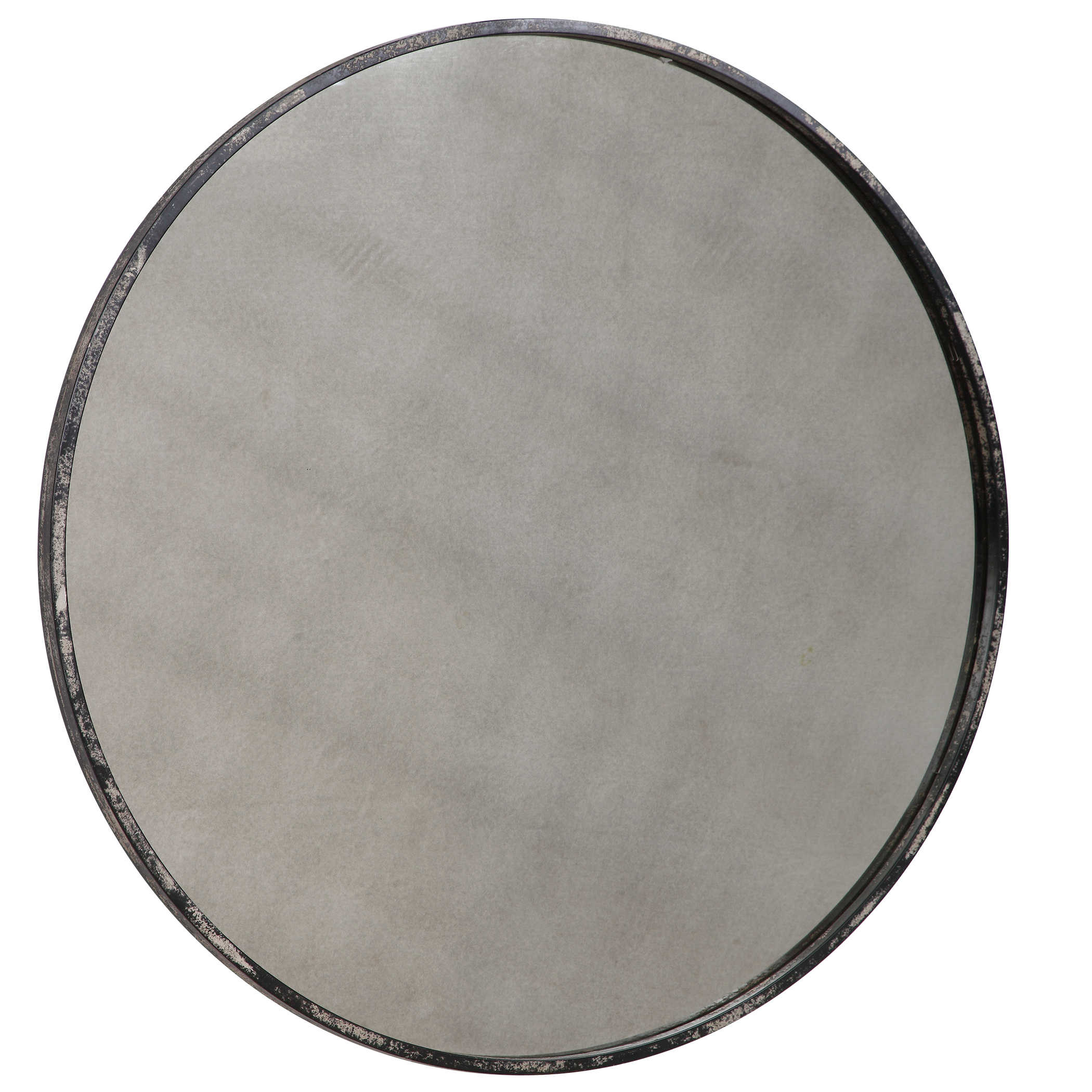 Miroir rustique noir/blanc Junius