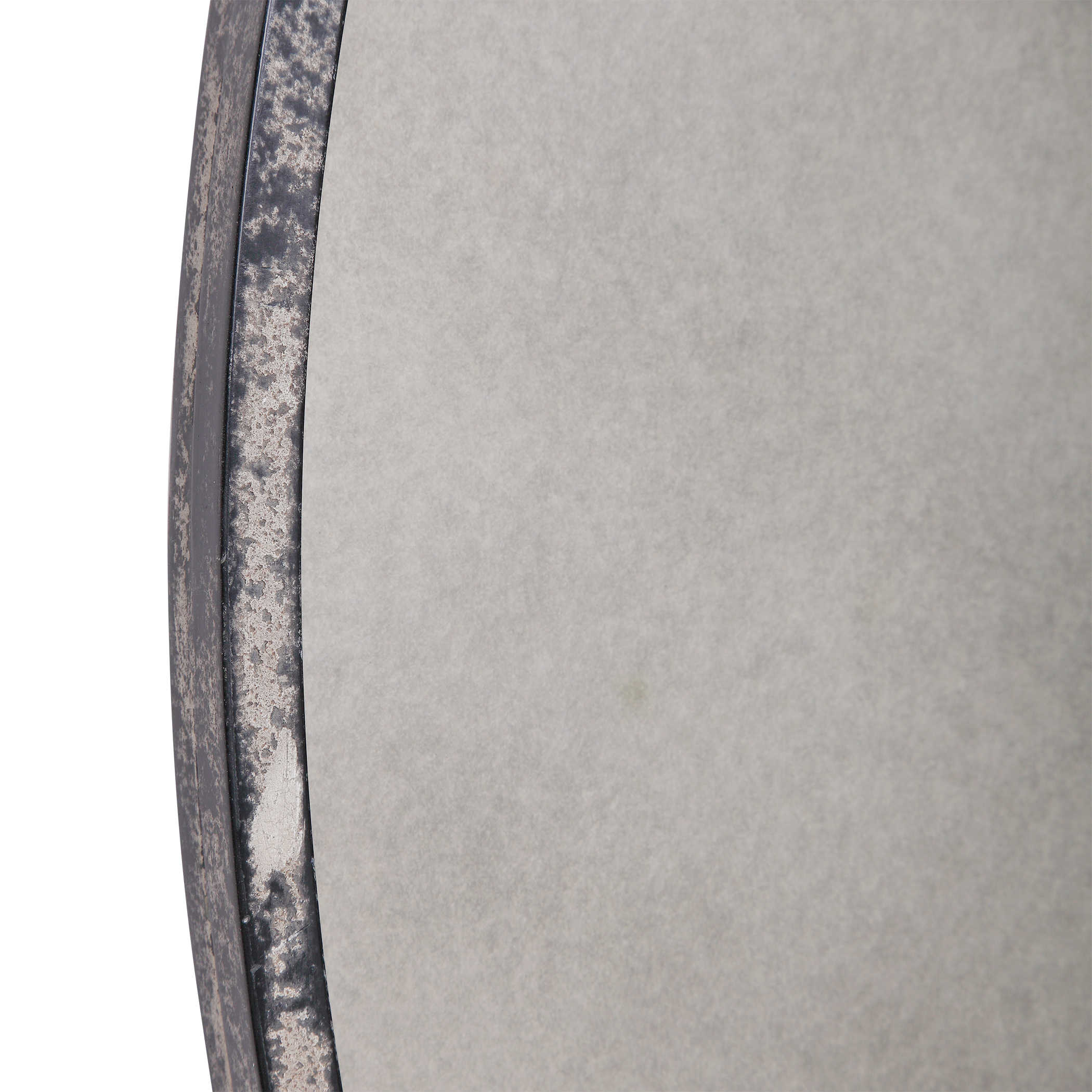 Miroir rustique noir/blanc Junius