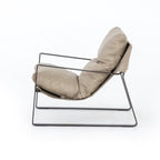 Chaise Sling Emma - Terre d'ombre naturelle