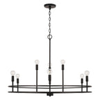 Lustre Fuller à 9 lumières - Noir mat