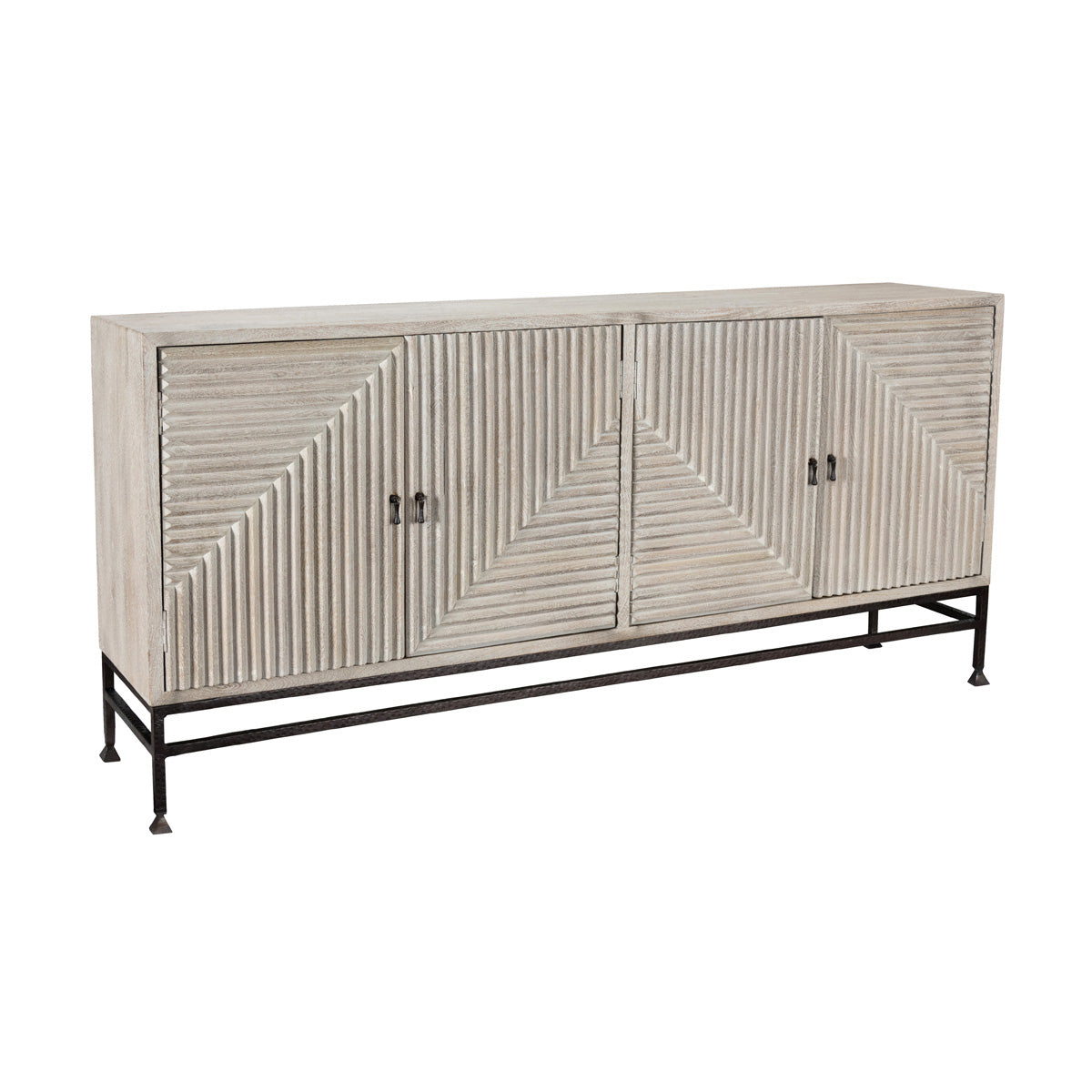 Buffet 4 portes en silex