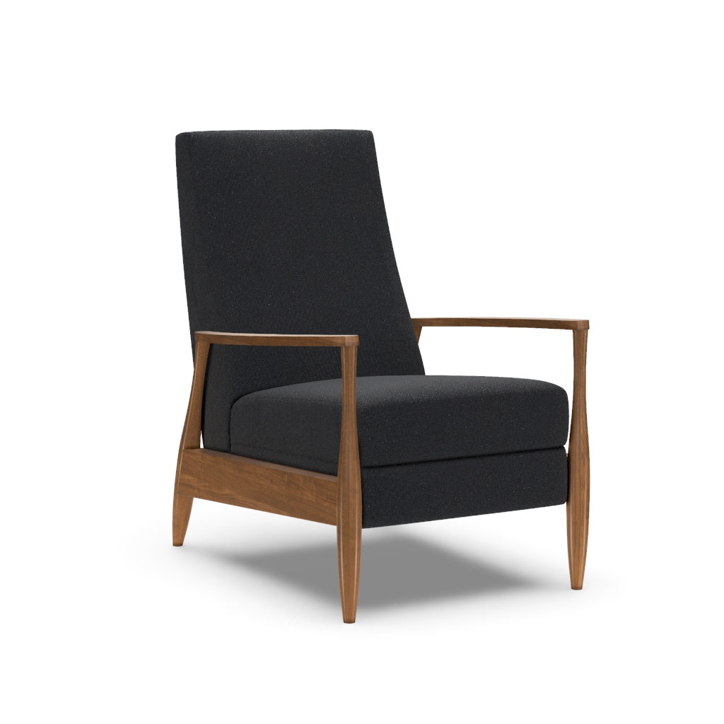 Fauteuil inclinable en cuir Aston
