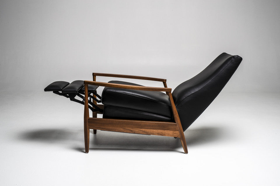Fauteuil inclinable en cuir Aston