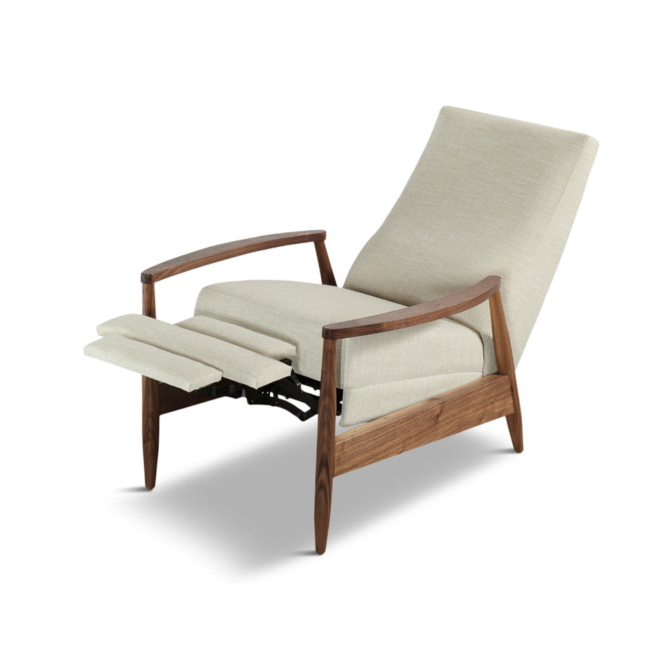 Fauteuil inclinable en cuir Aston