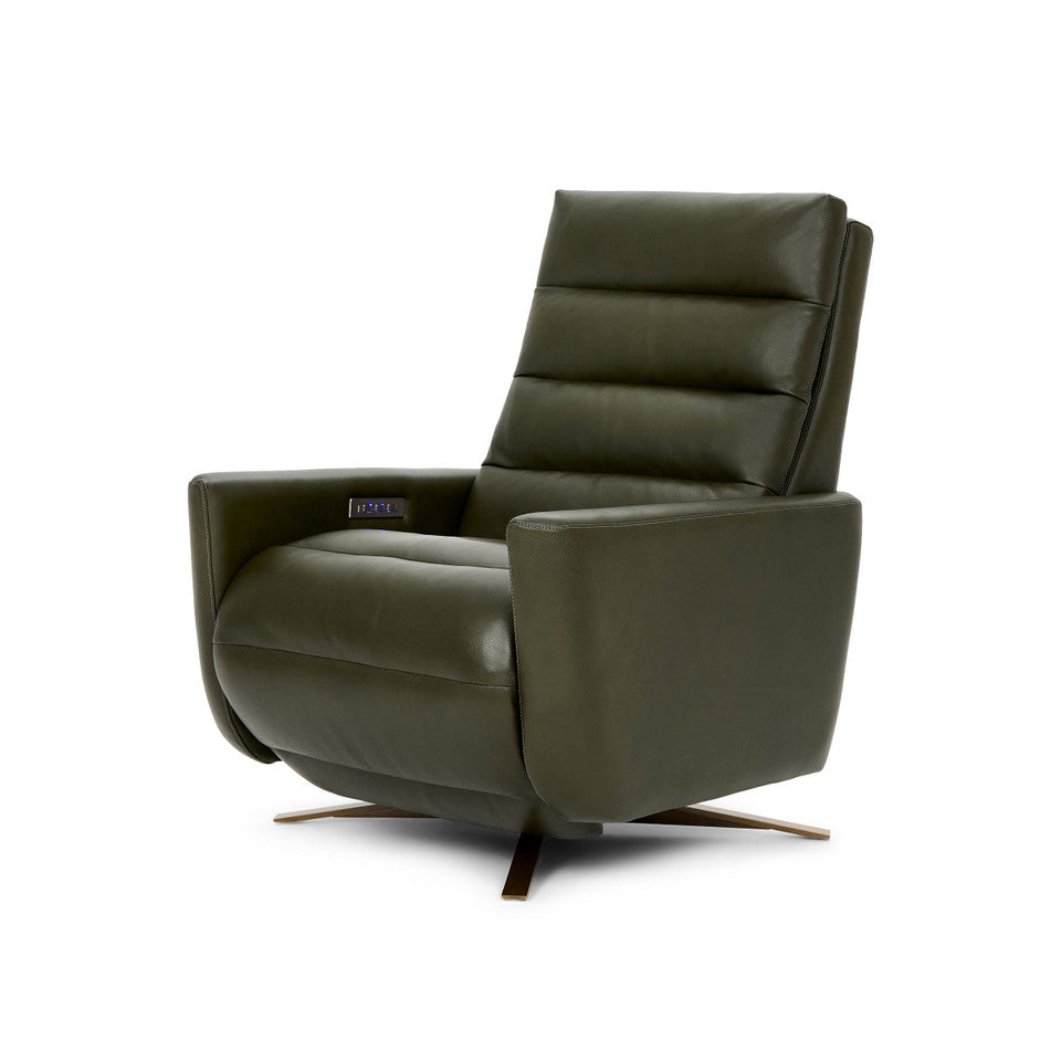 Fauteuil inclinable électrique en cuir Cirrus Solace
