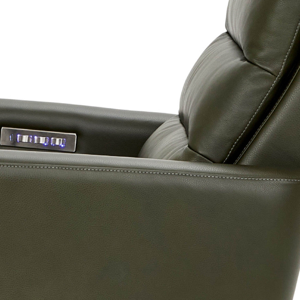 Fauteuil inclinable électrique en cuir Cirrus Solace