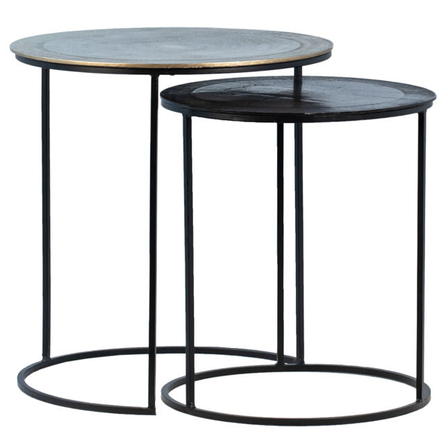 Ensemble de tables d'appoint Azule