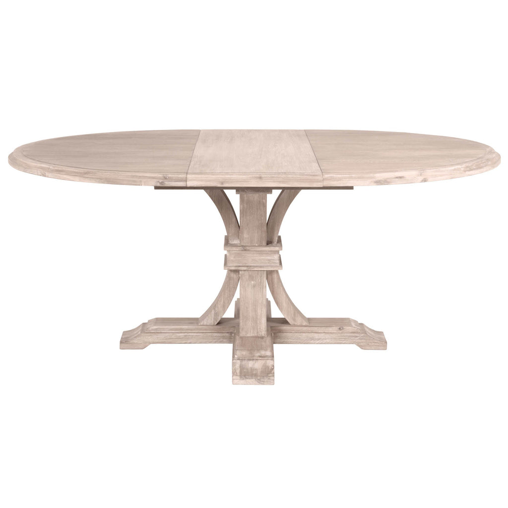 Table ronde extensible Devon 54 - Gris