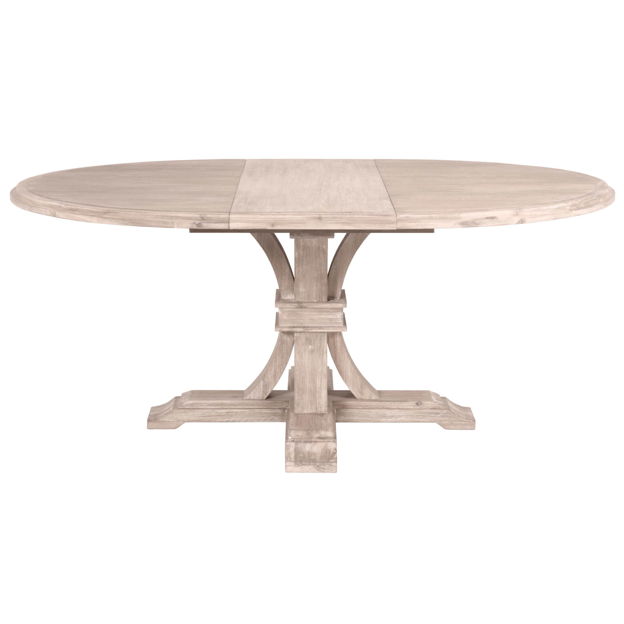 Table ronde extensible Devon 54 - Gris