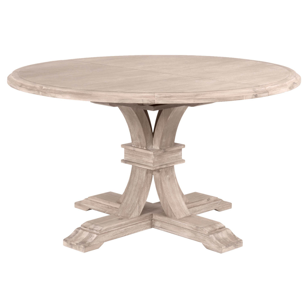 Table ronde extensible Devon 54 - Gris