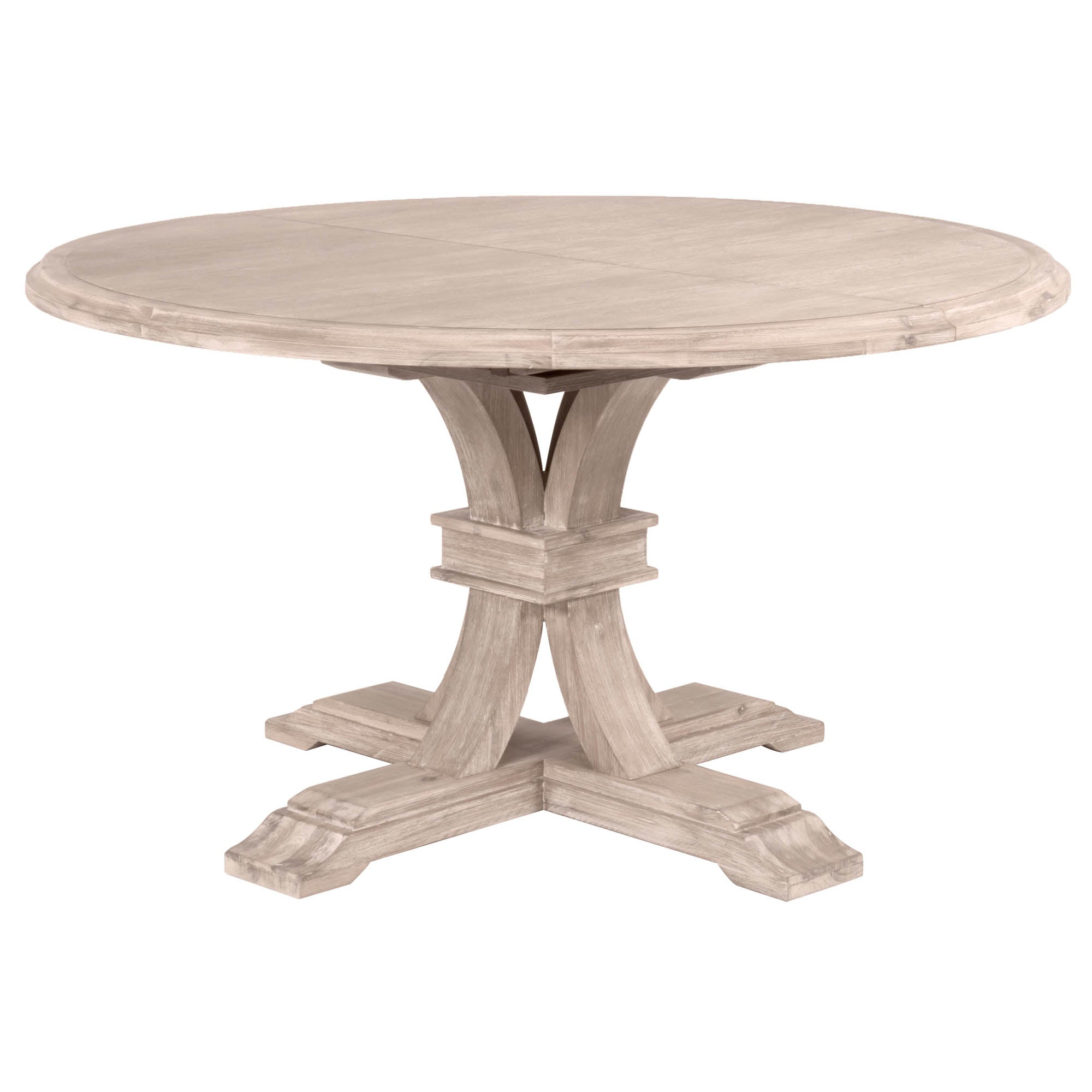 Table ronde extensible Devon 54 - Gris