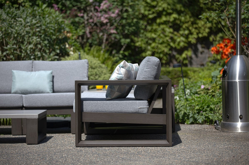 Fauteuil Club Element - Gris Cendré