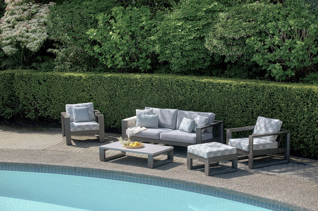 Fauteuil pivotant à bascule Element - Gris cendré