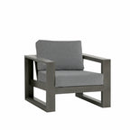 Fauteuil Club Element - Gris Cendré