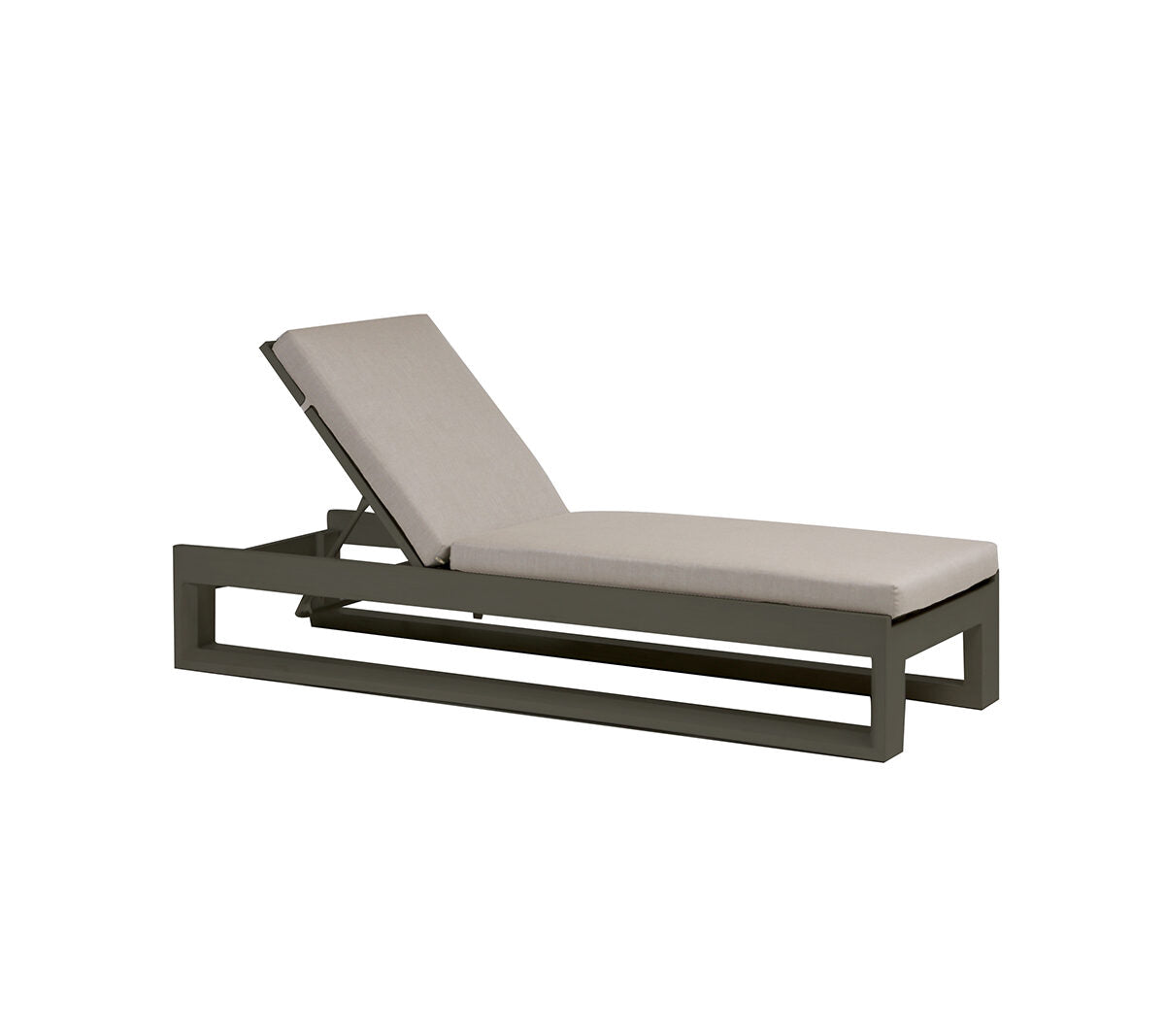 Chaise longue Element - Gris cendré