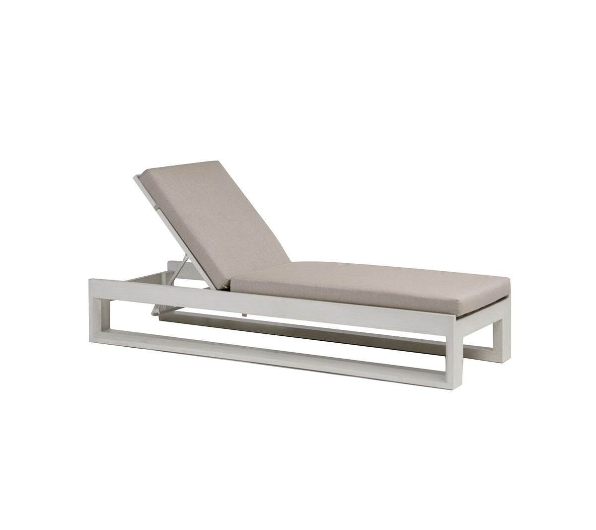Chaise longue Element - Blanc