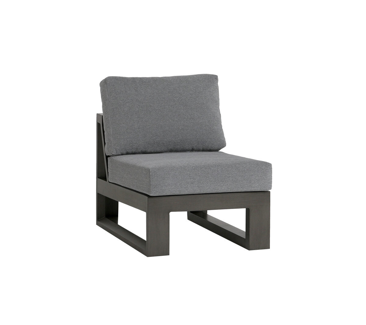 Fauteuil sans accoudoirs Element - Gris cendré