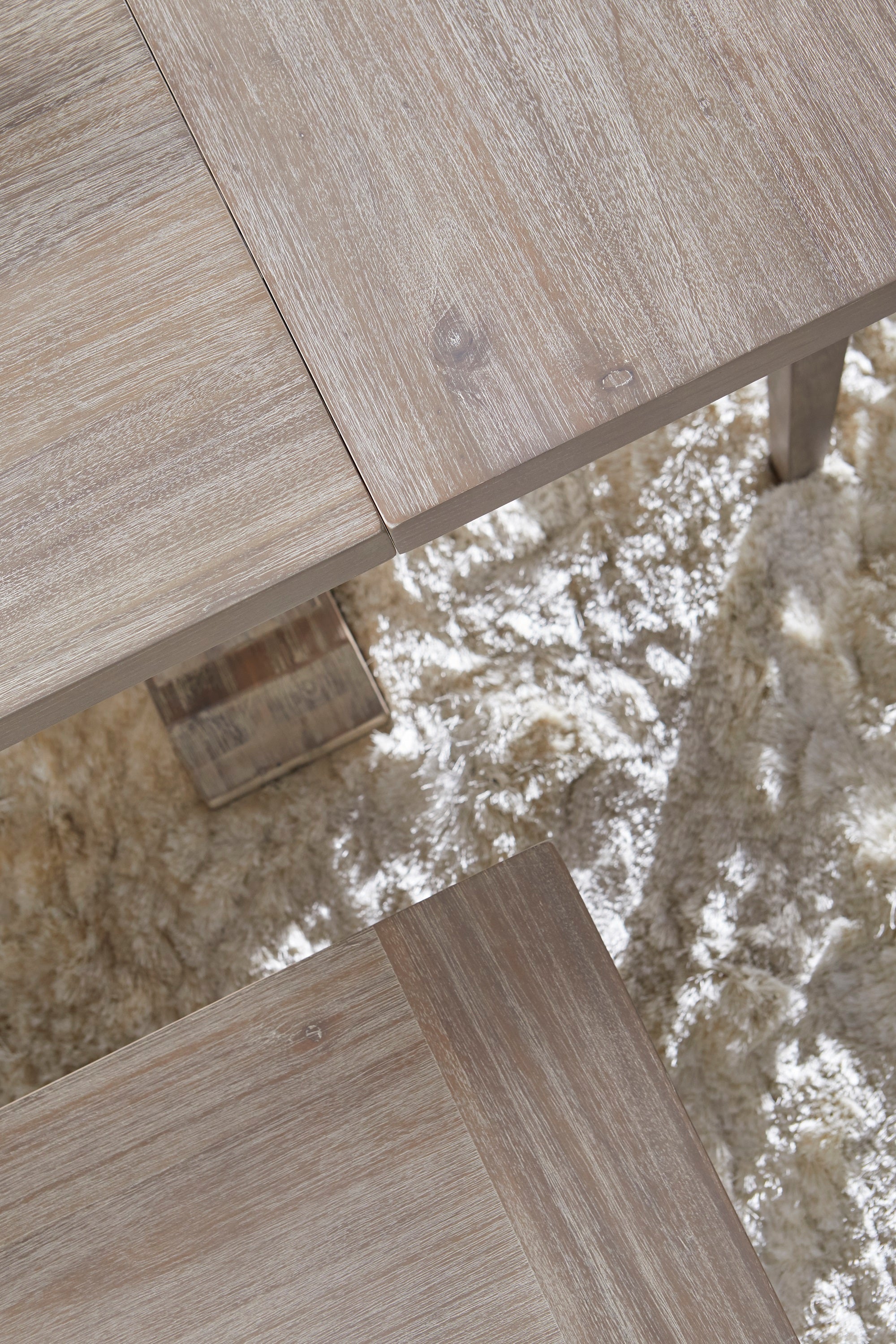 Table extensible Hudson - Gris naturel 