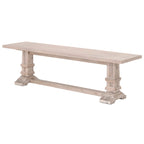 Banc Hudson - Gris naturel 