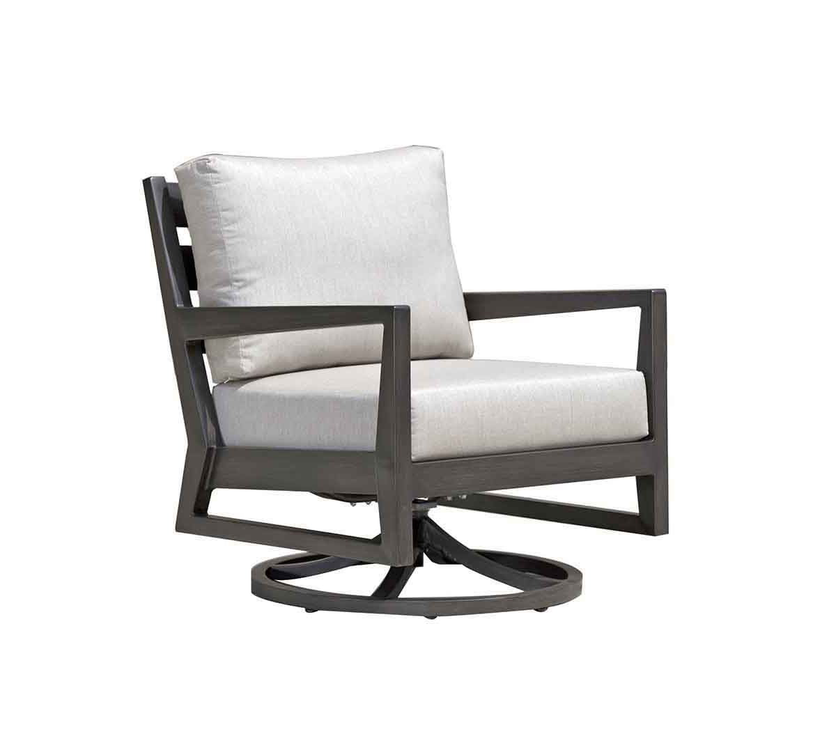 Fauteuil à bascule pivotant Lucia