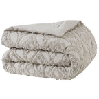 Housse de couette et taies d'oreiller Madison - Naturel