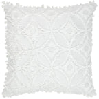 Housse de couette et taies d'oreiller Madison - Blanc