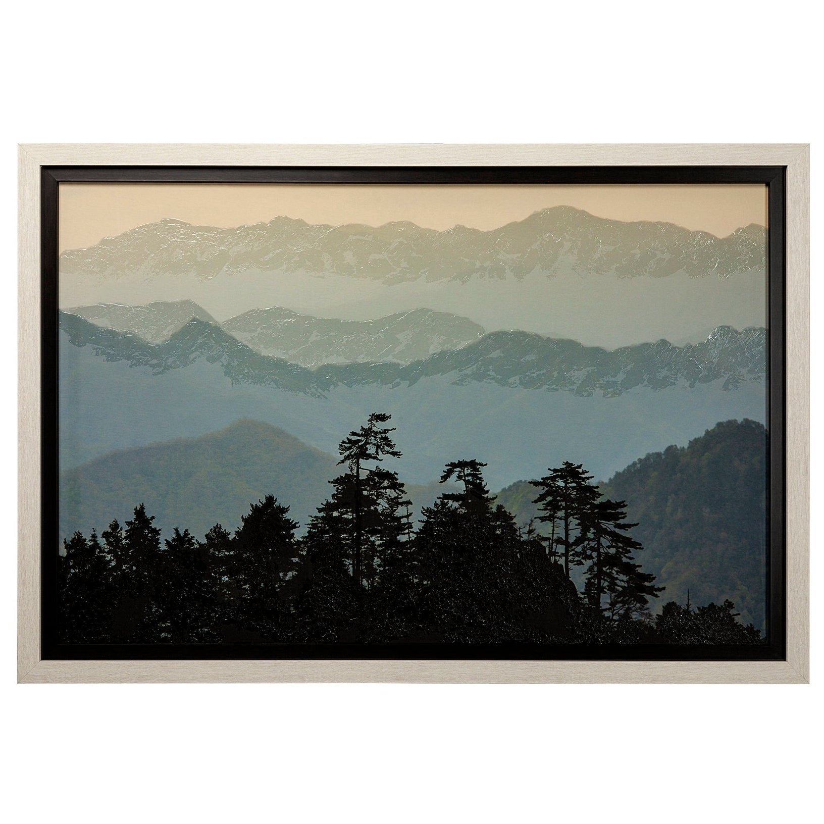 Art encadré - Bonheur de la montagne 