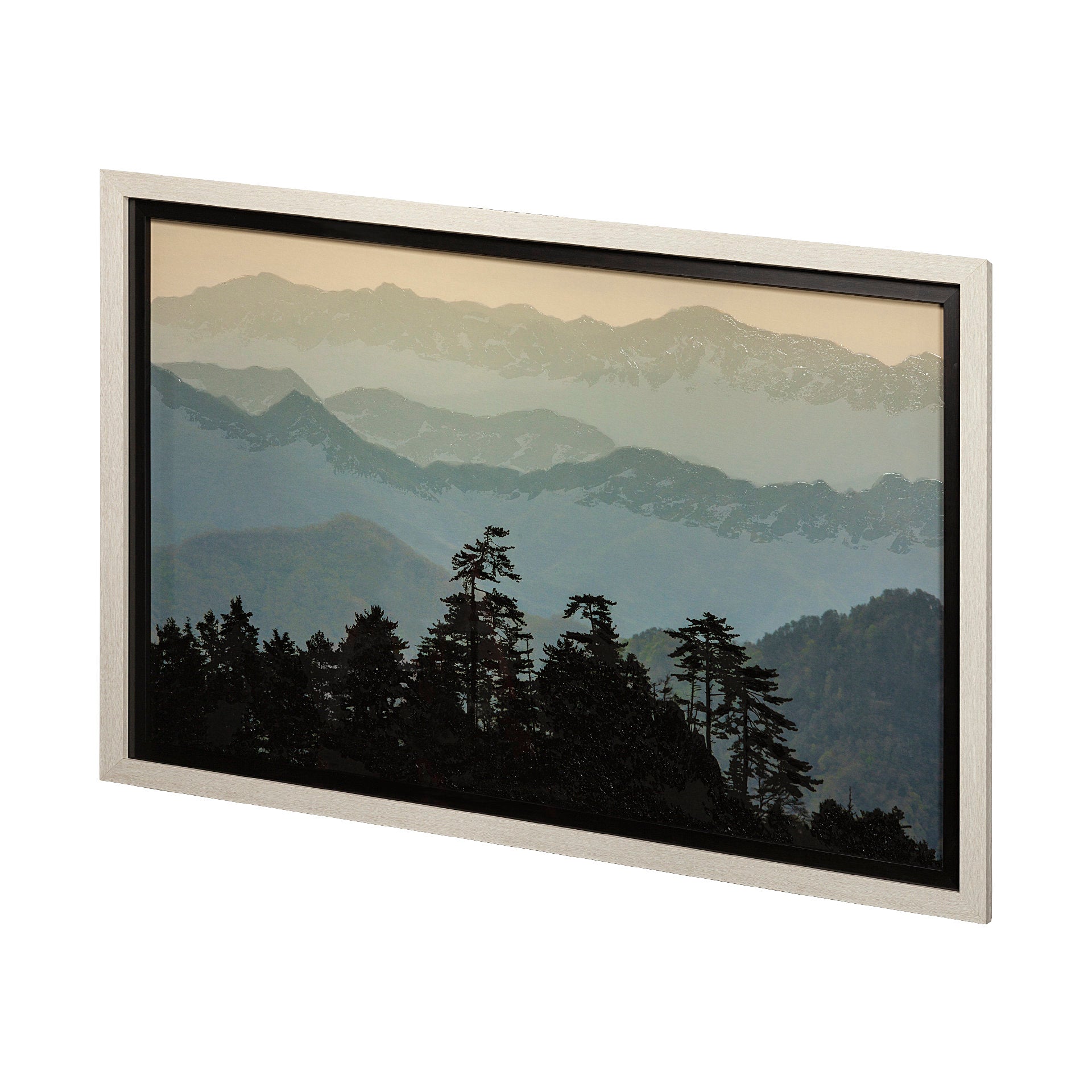 Art encadré - Bonheur de la montagne 