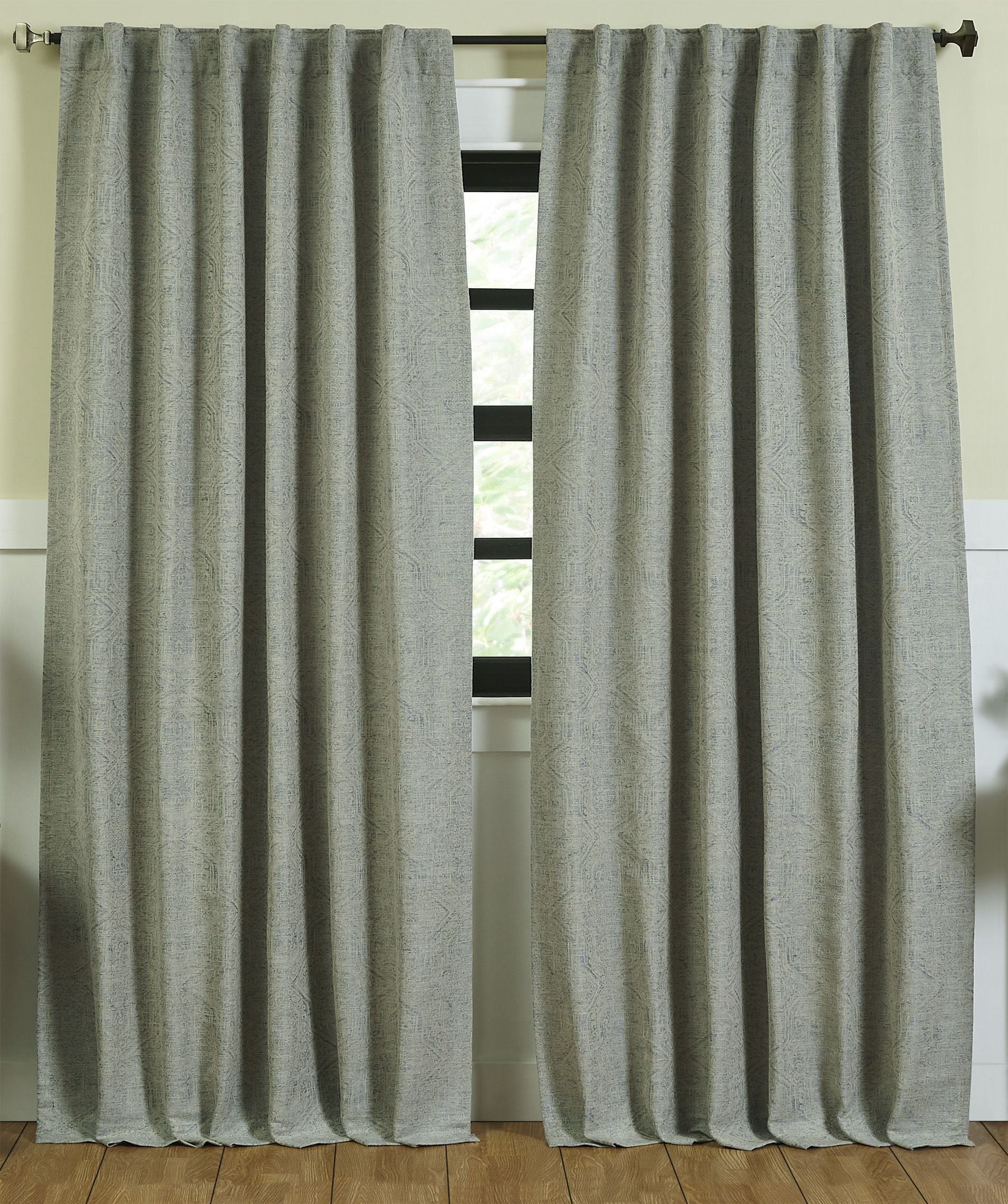 Panneau de draperie en coton Calypso