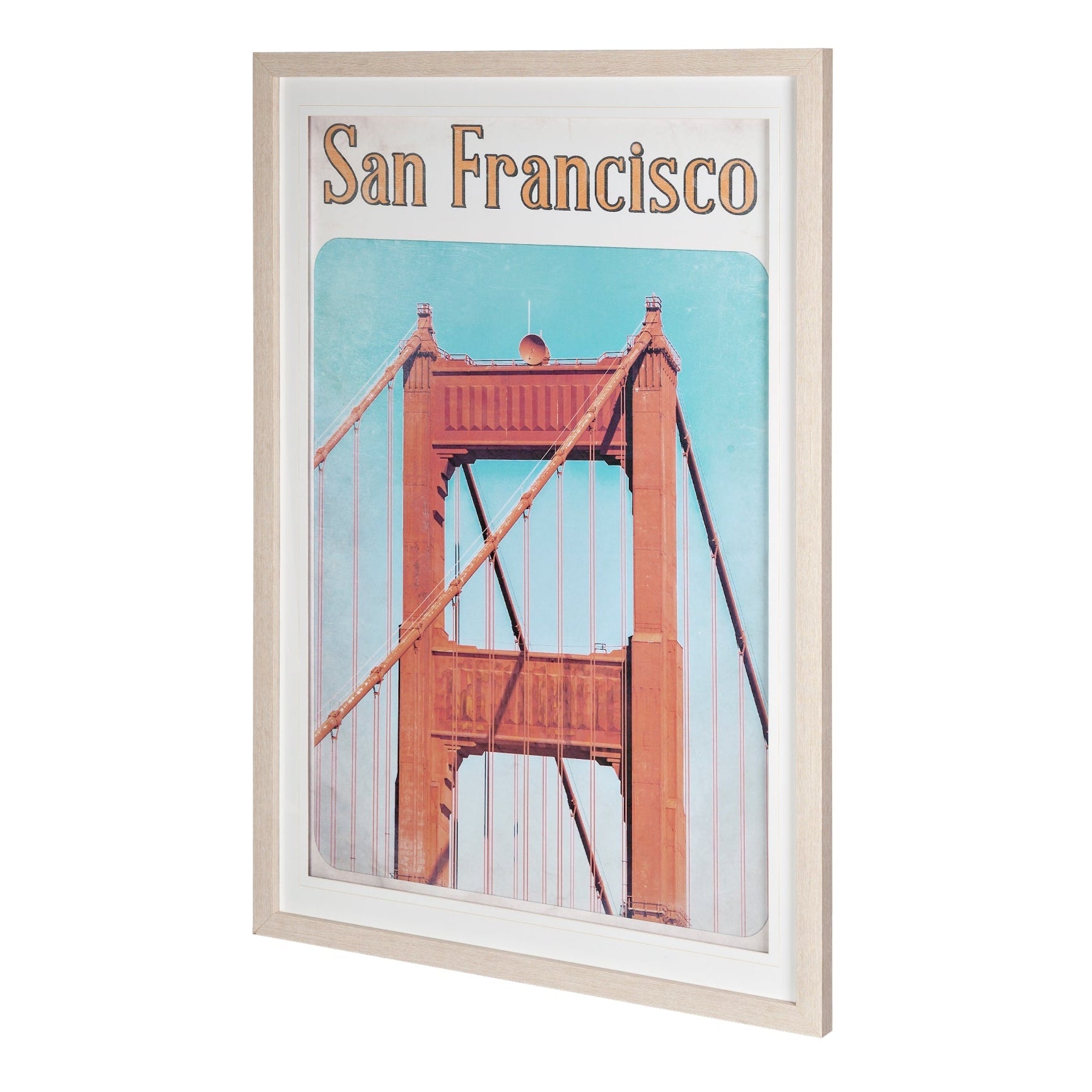 Art encadré - San Francisco vintage 