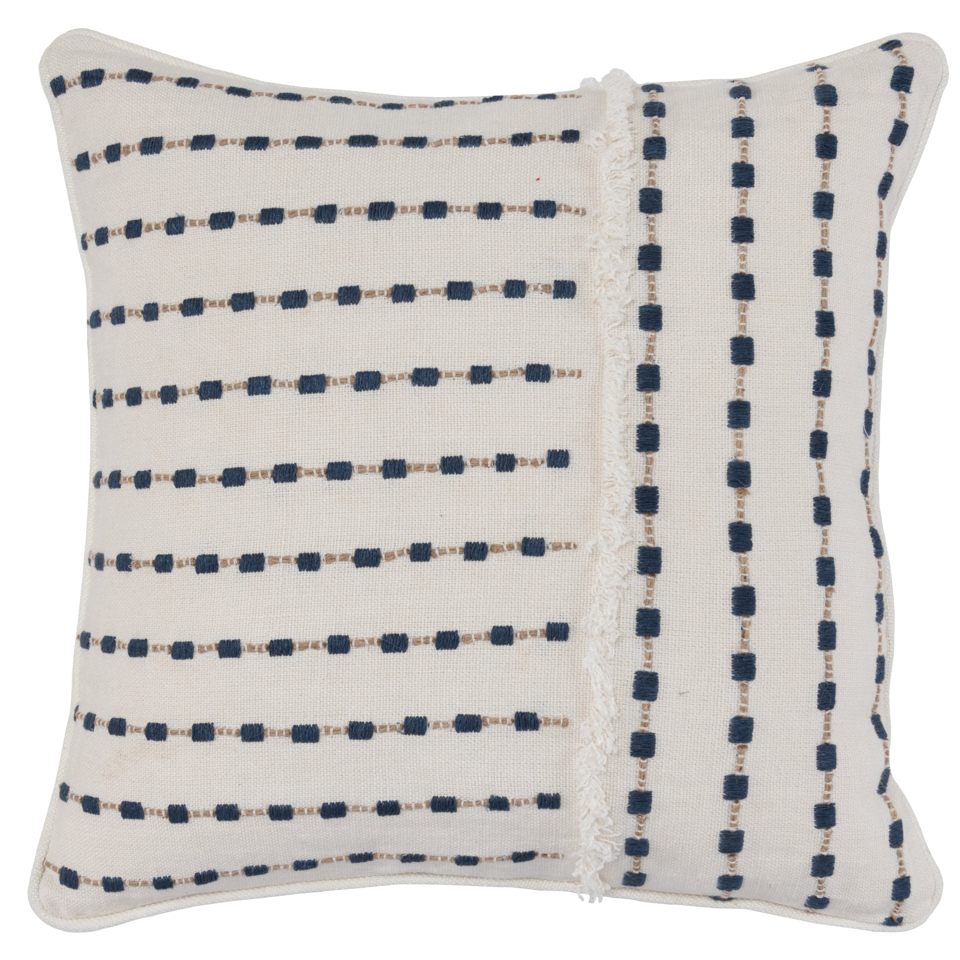 Coussin Katia bleu marine 20x20