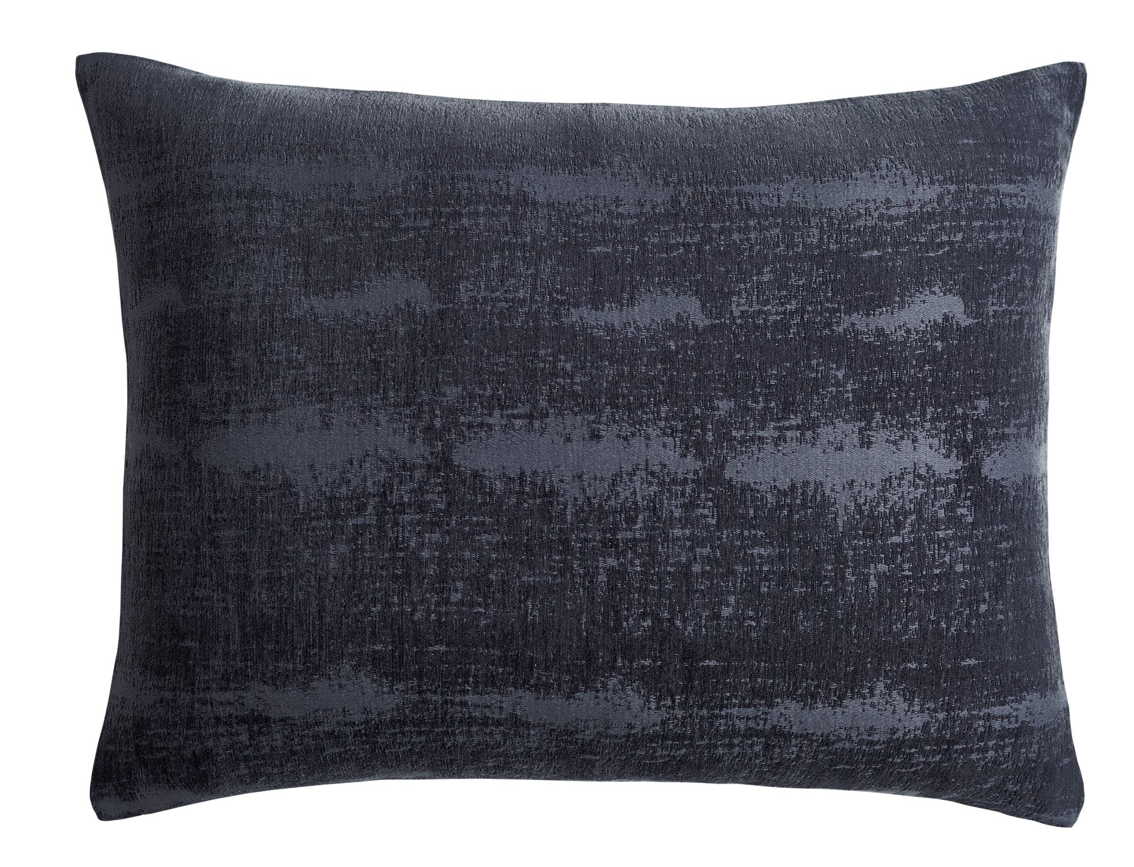 Couvre-lit et taies d'oreiller en velours écrasé - Noir