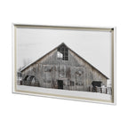 Art encadré - Grange d'hiver 