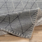 Tapis gris Arlequin