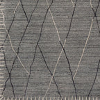Tapis gris Arlequin
