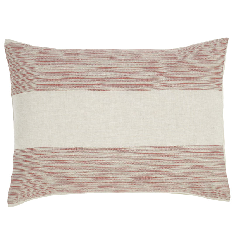 Housse de couette et taies d'oreiller Hampton - Corail