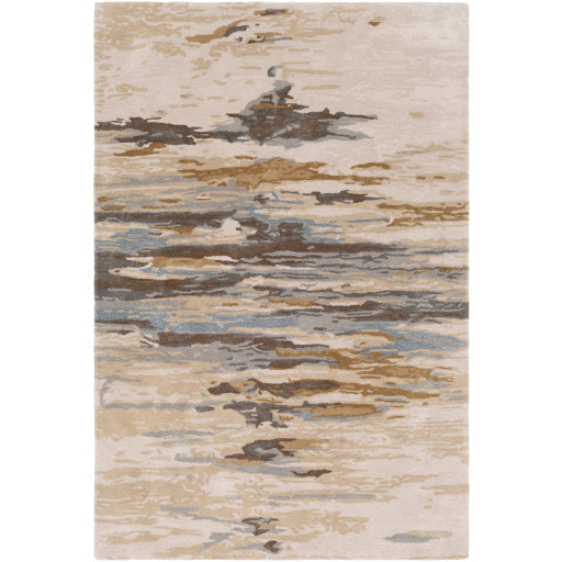 Tapis Kavita Camel