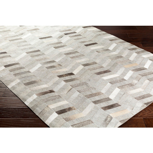 Tapis gris clair Medora