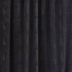 Panneau de draperie en velours écrasé - Noir